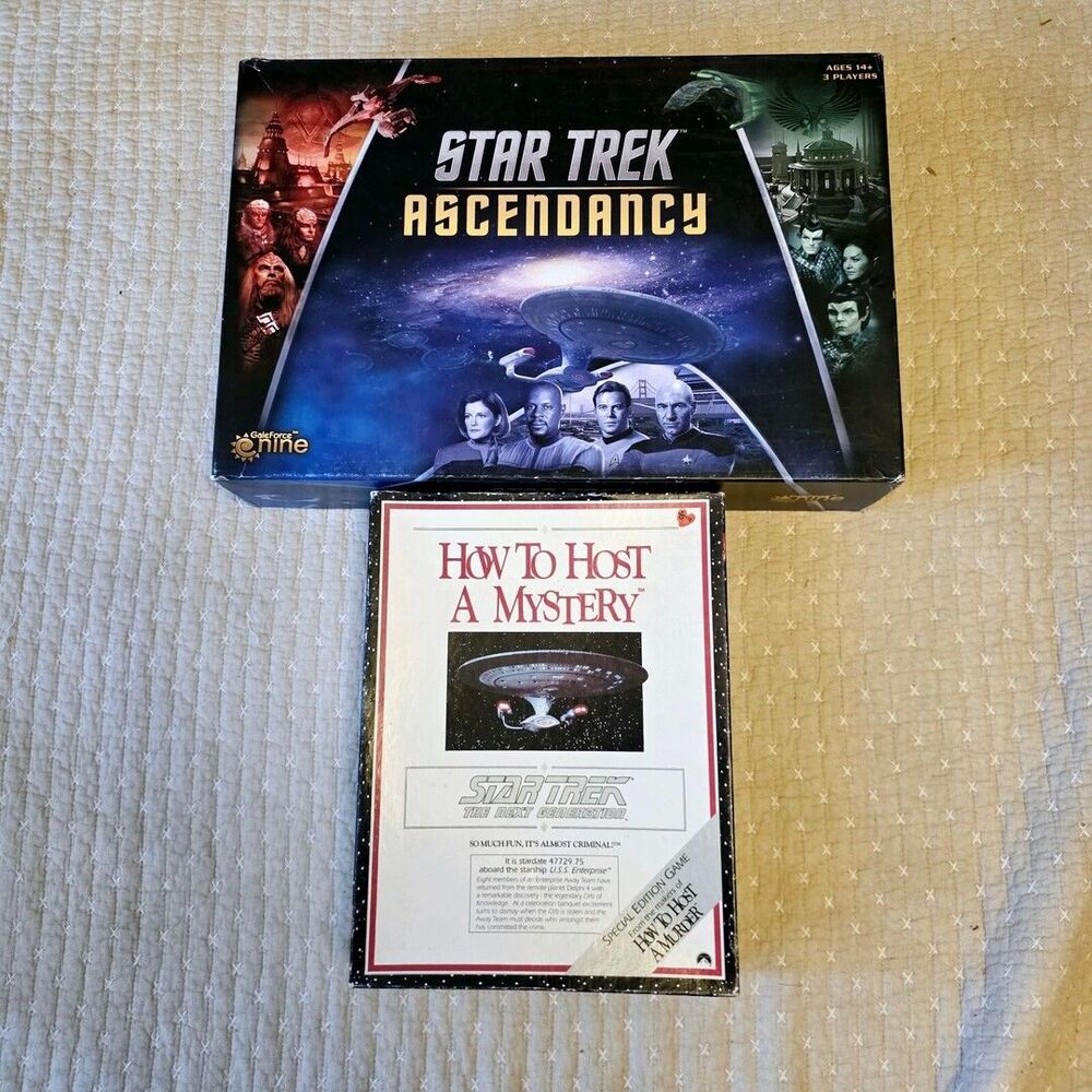 Star Trek Ascendancy + Free Star Trek How to host a Mystery